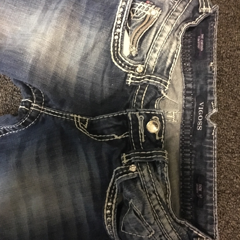 Vigoss The Chelsea Slim Boot Cut Pants